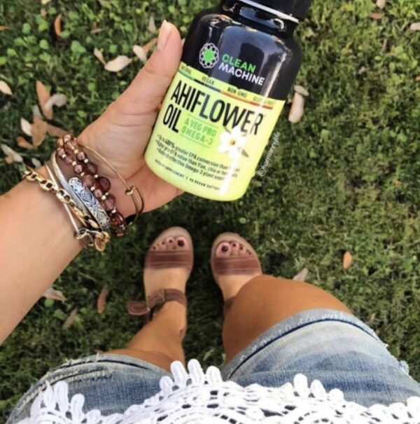 Etiqueta de especificaciones del producto Ahiflower