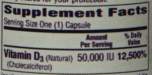 Version 1.0.0 Etiqueta frontal Bio-Tech Pharmacal D3-50