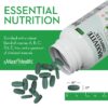 Etiqueta frontal del multivitamínico Maxi Health