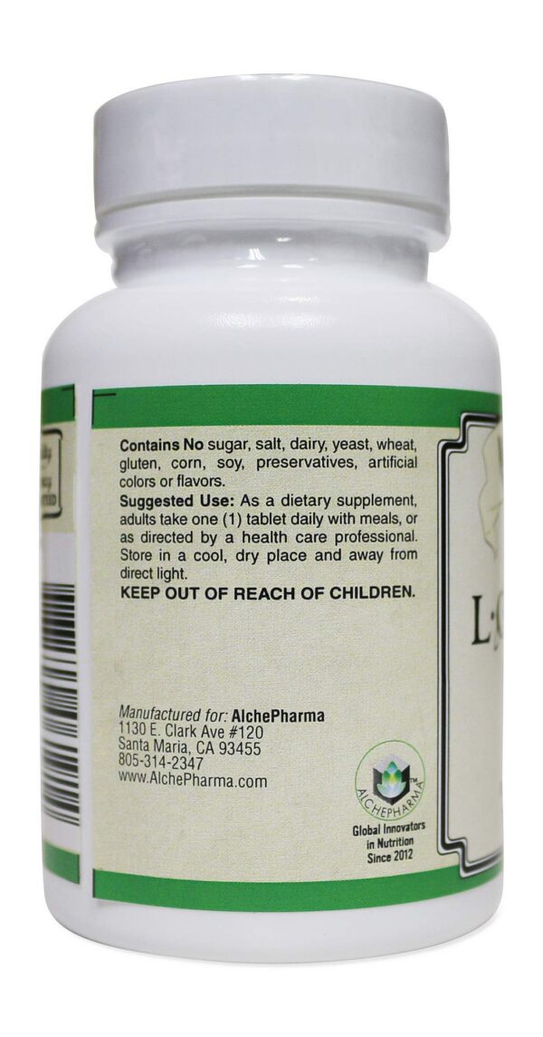 Etiqueta frontal de L-OptiZinc 20 mg