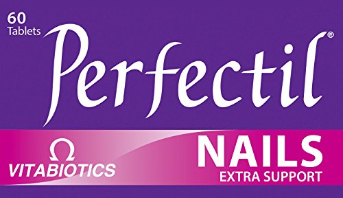 Etiqueta frontal Perfectil Plus Nails vitaminas uñas