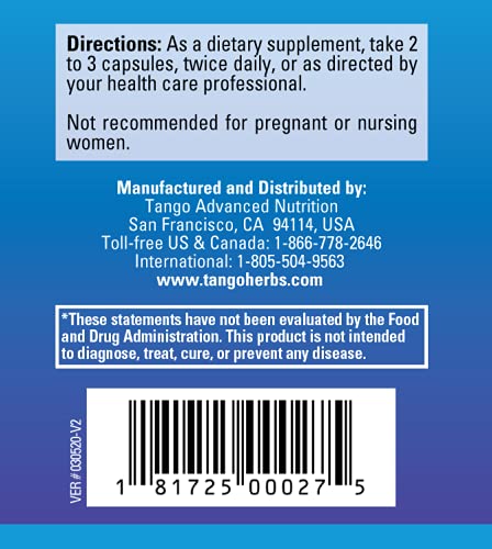 Etiqueta frontal del suplemento herbal ProstaPhase