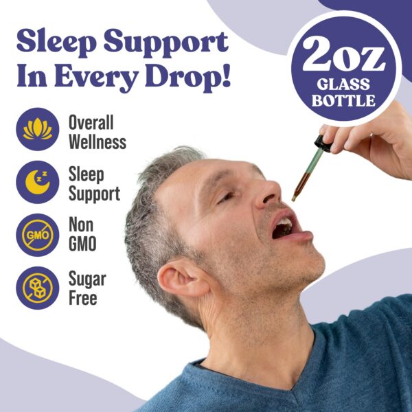 NoctuRest suplemento líquido para sueño rápido producido en EE.UU.