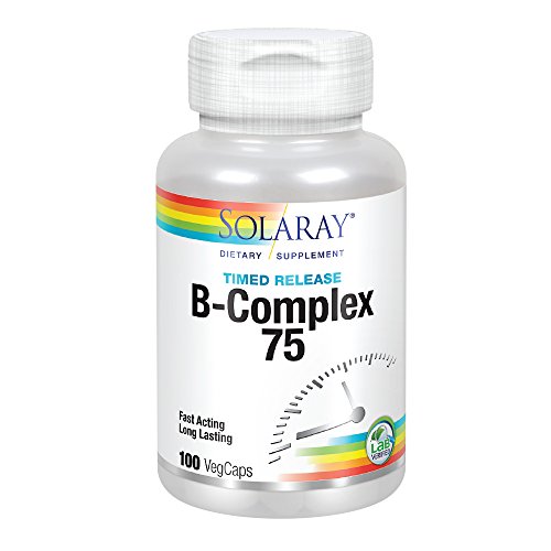 Version 1.0.0 Etiqueta frontal suplemento vitamina B Solaray