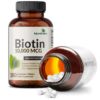 Etiqueta Futurebiotics biotina alta potencia para cabello saludable