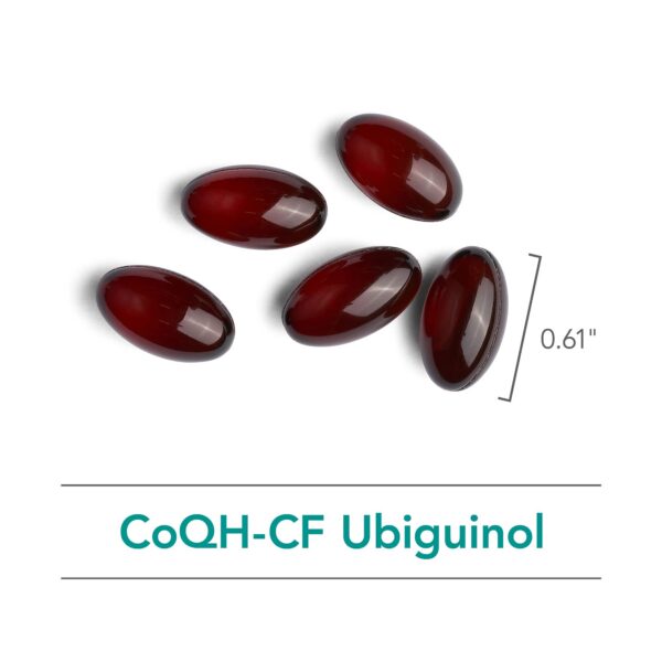 Version 1.0.0 Etiqueta Nutricology CoQH-CF Ubiquinol 100mg detalle información