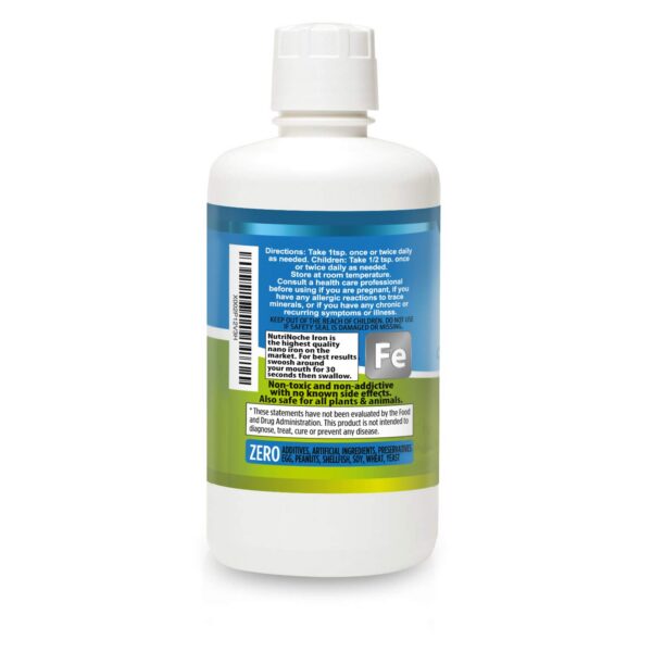 Version 1.0.0 Etiqueta e información NutriNoche hierro