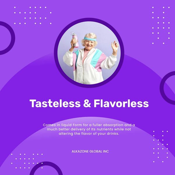 Etiqueta de ingredientes de AlkaZone