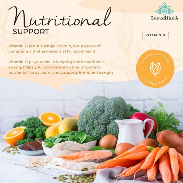 Etiqueta ingredientes balance health vitamina d3 2000 ui gotas líquidas