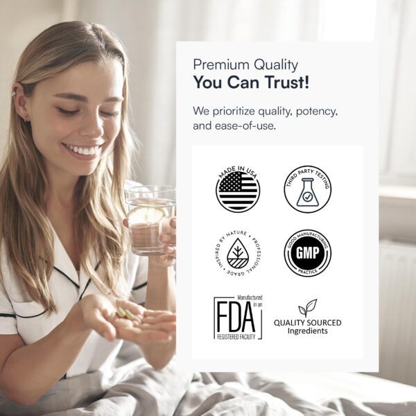 Etiqueta con instrucciones suplemento FIQ Sleep IQ sueño