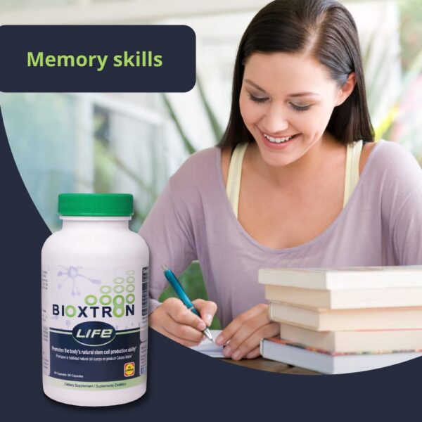 Etiqueta lateral Bioxtron Life AFA Stem Cell