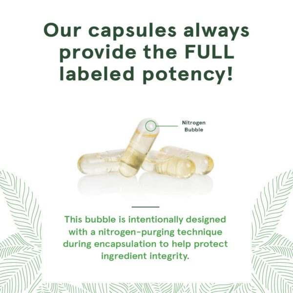 Etiqueta lateral con ingredientes