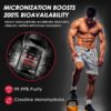 Etiqueta y ingredientes Zebora creatine