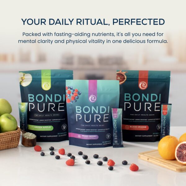 Etiqueta nutricional Bondi Pure