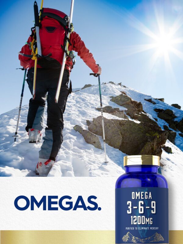 Etiqueta nutricional de Omega 3-6-9