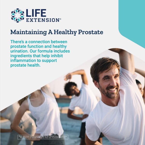 Detalle etiqueta nutricional PalmettoGuard Life Extension