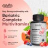 Etiqueta posterior multivitamínico bariátrico Kaitamin 120 cápsulas