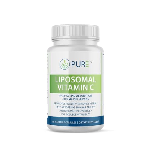 Etiqueta del producto PURE Vitamina C liposomal 2100mg