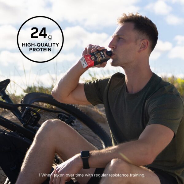 Etiqueta sabor vainilla Gold Standard