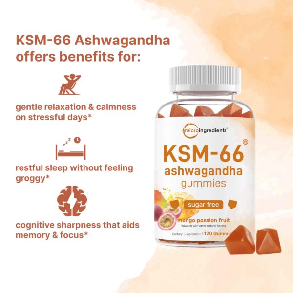 Version 1.0.0 Gomitas de Ashwagandha en empaque