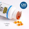 Etiqueta suplemento vitamina d3 natural factors 120 pastillas