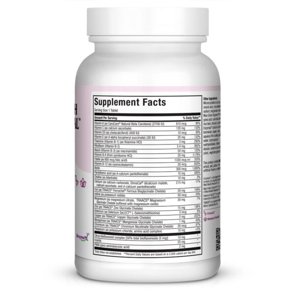 Etiqueta trasera con información del producto