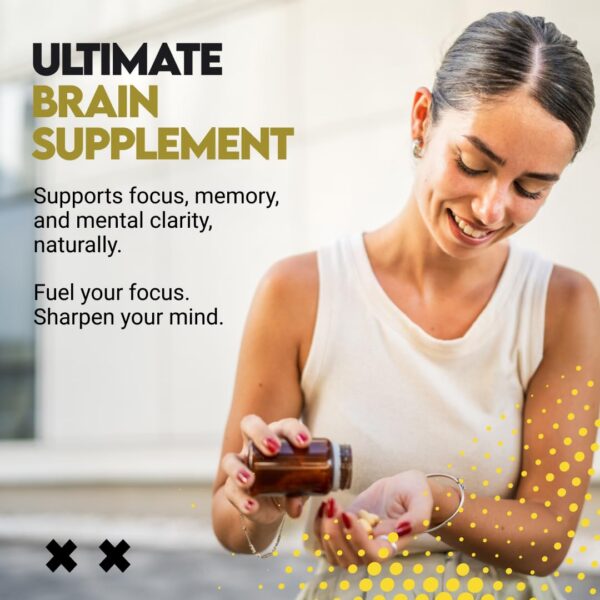 Etiqueta de UTOYA Nootrópicos Suplemento Cerebral