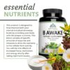 Etiqueta vitaminas B Awake Optimal Health Systems 90 cápsulas
