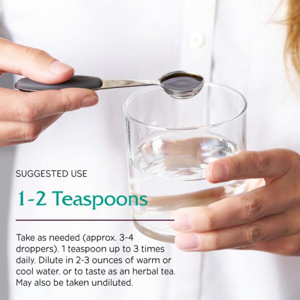 Version 1.0.0 Etiqueta Vitanica Quick Calm Tonic suplemento para calma