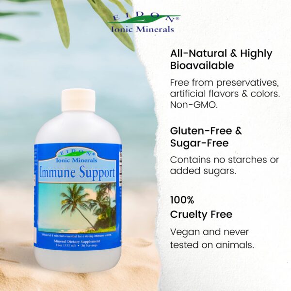 Etiqueta de zinc y selenio en empaque