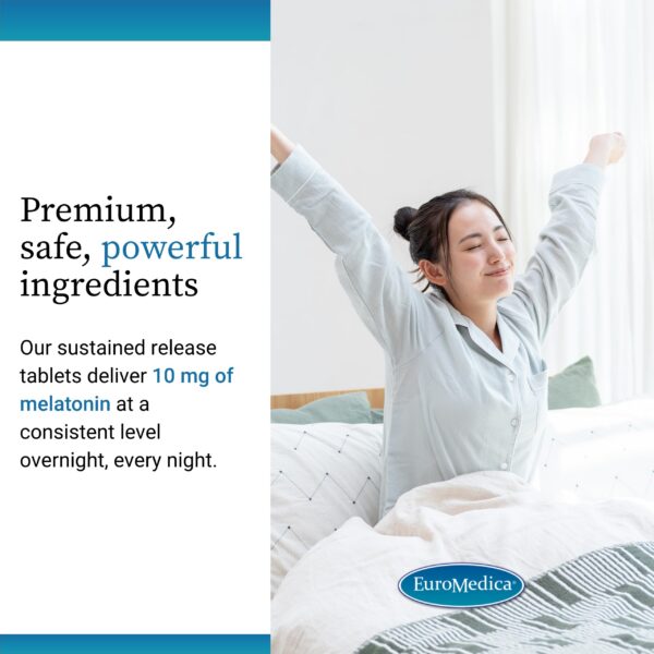 Euromedica Melatonina suplemento para adulto saludable