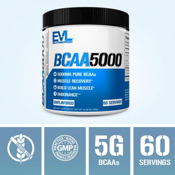 Version 1.0.0 Detalle de etiqueta y scoop EVL BCAA