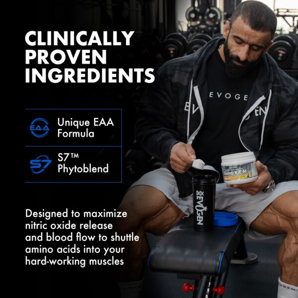 Version 1.0.0 Logotipo de Evogen en empaque