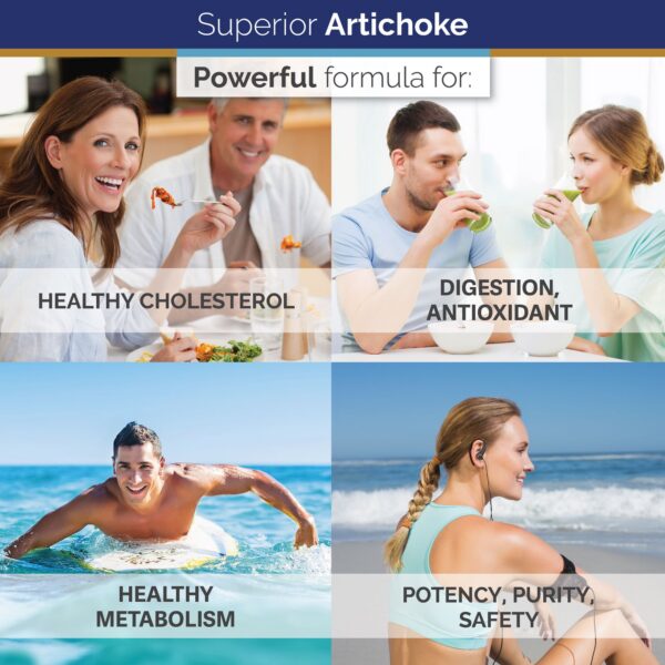 Extracto de alcachofa Superior Labs envase abierto