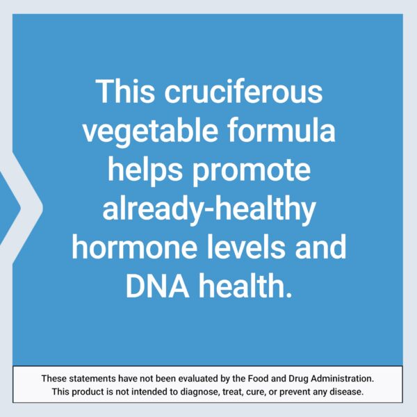 Extracto de brócoli y col para metabolismo estrogénico saludable