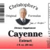 Extracto de cayena en presentación líquida Christopher's Original