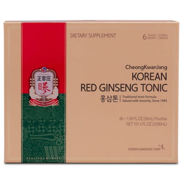 Version 1.0.0 Extracto de ginseng rojo CheongKwanJang con 10 hierbas naturales
