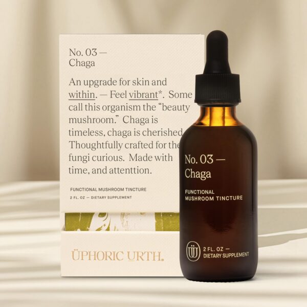 Extracto Hongos Chaga Vegano 60 Servicios UPHORIC URTH