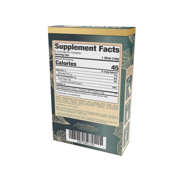 Extracto kava L-Teanina con aceite MCT sabor fresa HARVEST NATURALS