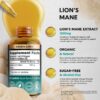 Extracto Melena de León certificado USDA para mejorar función cerebral