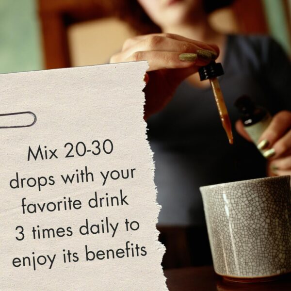 Embalaje sostenible extracto líquido de incienso herbal