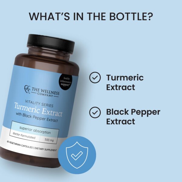 Extracto natural de cúrcuma en cápsulas para movilidad articular