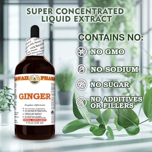Extracto natural de jengibre líquido premium Hawaii Pharm
