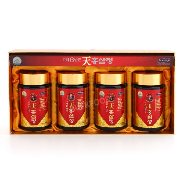 extracto oro ginseng rojo coreano salud sistema inmune