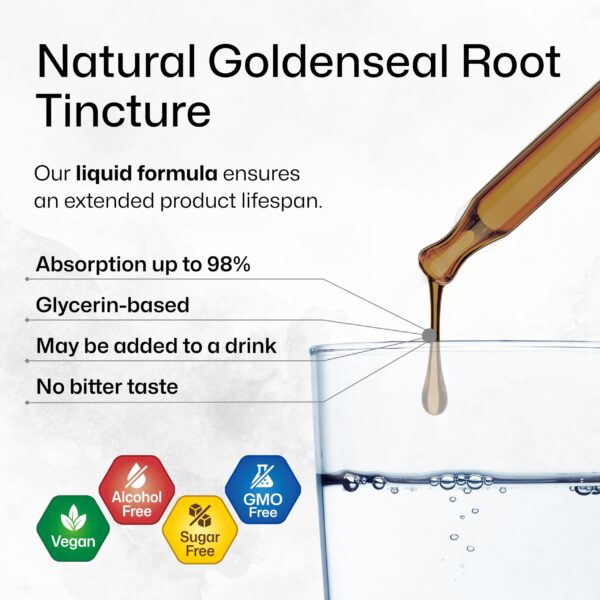 Extracto de raíz BIO KRAUTER Goldenseal en botella 2 Fl Oz