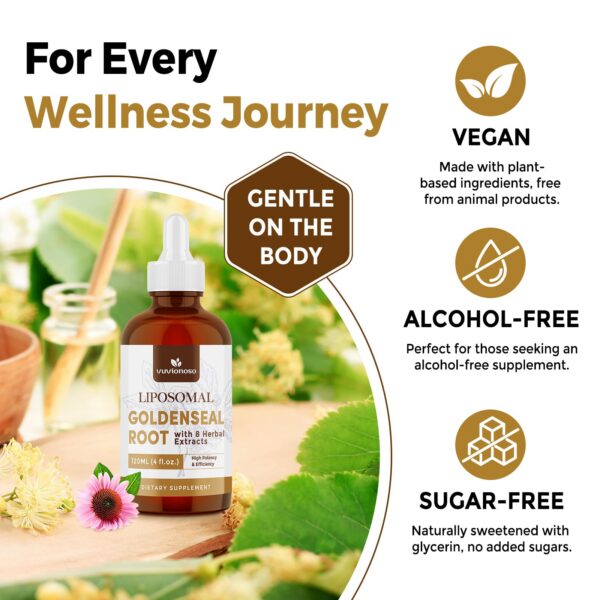 Version 1.0.0 Extracto sello de oro etiqueta producto Vuvionoso