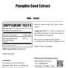 Version 1.0.0 Extracto semilla calabaza polvo natural BulkSupplements