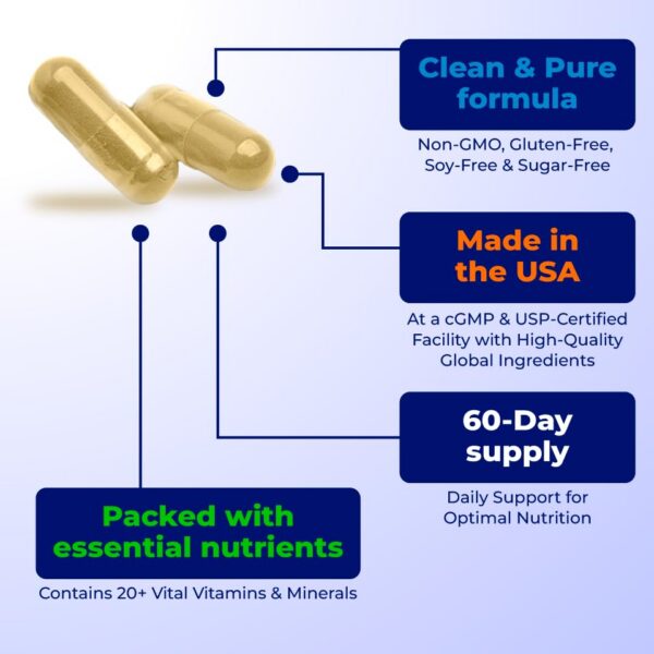 Extractos antioxidantes de frutas en multivitamínico GUSEVIT