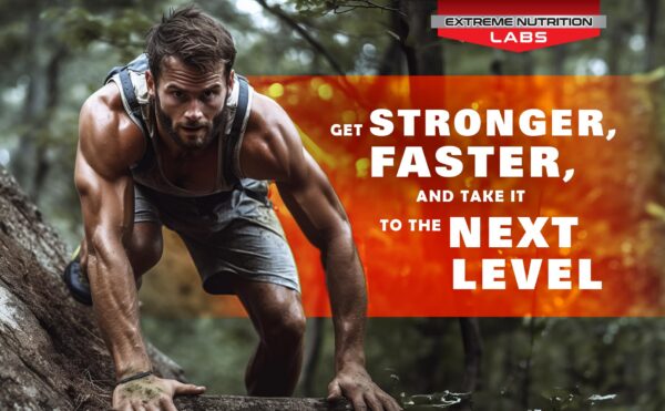 EXTREME NUTRITION LABS Hard Fox fuerza máxima y tamaño extra
