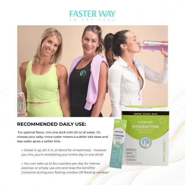 Version 1.0.0 Empaque completo de FASTer Way Hydration